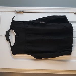 NWT Sonoma 3x Black Woven Tank